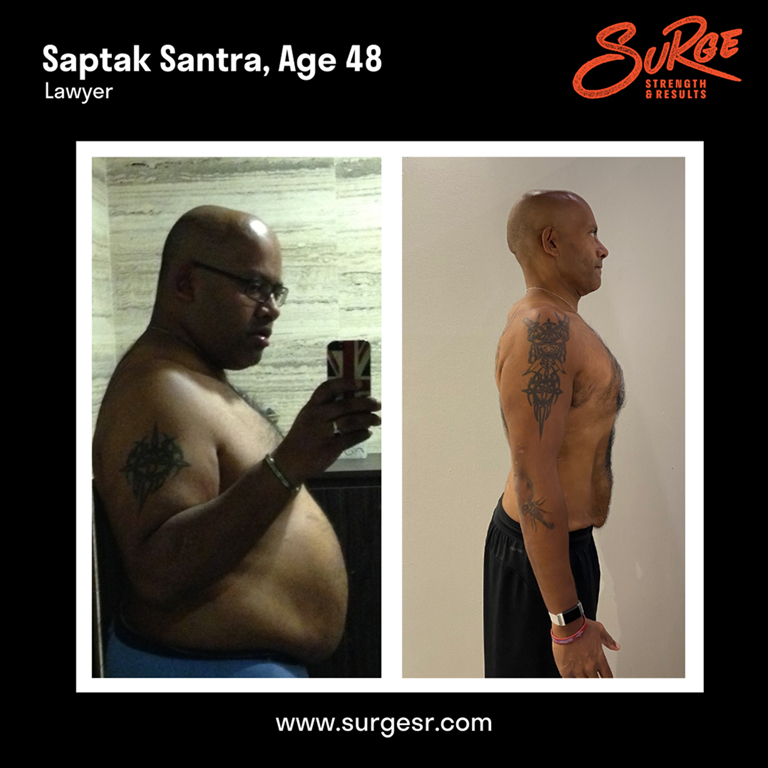 Treat Obesity Personal Training Singapore | Best Personal Trainer Fitness Gym In Singapore | Surge PT: Strength & Results Singapore Obesity Belly Fat Transformation