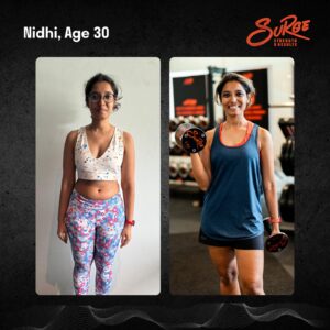 Singapore Female Personal Training Gym Transformation Nidhi